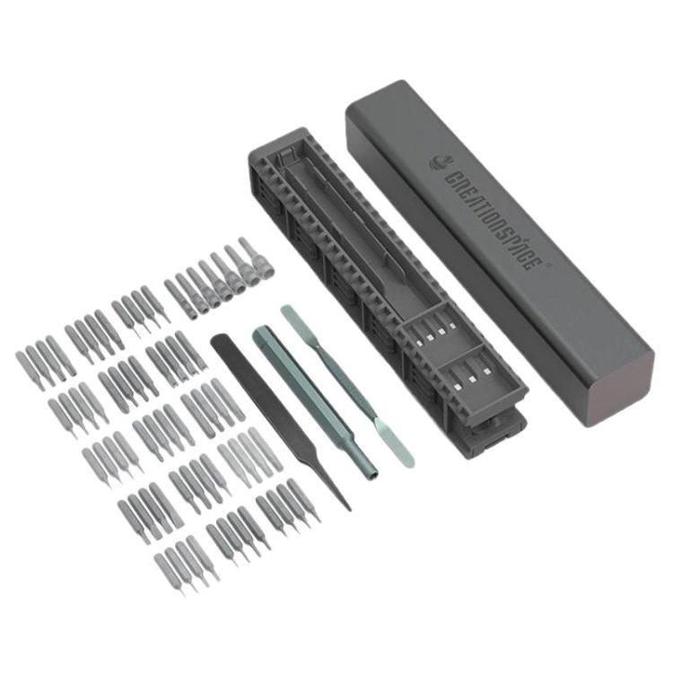 CREATIONSPACE HCS01A 71pcs Multi-Functional Manual Screwdriver Set Mobile Phone Computer Repair Disassembly Tool Kit