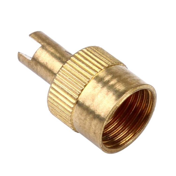 10pcs Car Tire Tool Cap Inflatable Valve - Copper