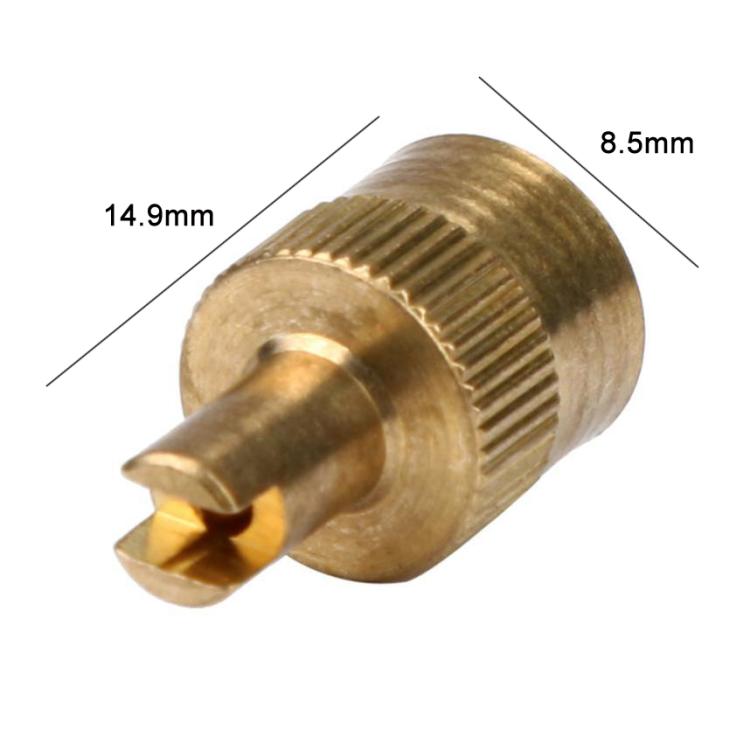 10pcs Car Tire Tool Cap Inflatable Valve - Copper