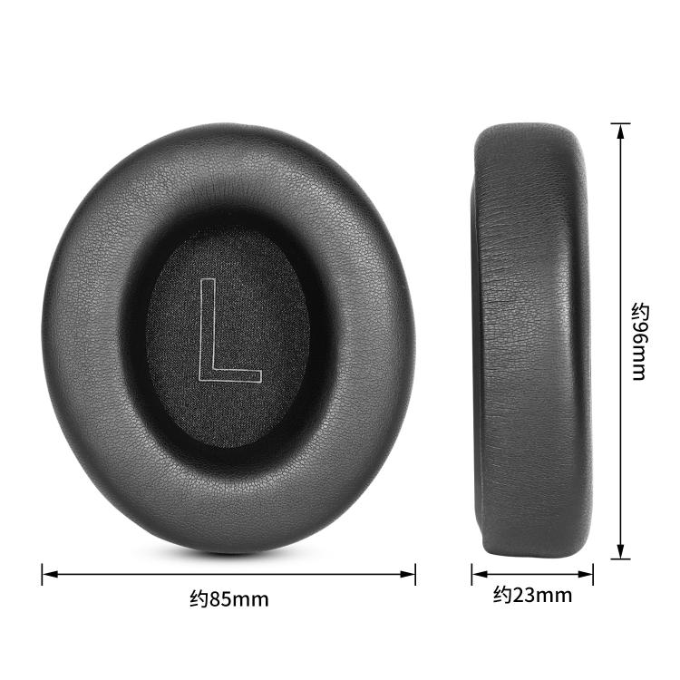 1pair Replacement Ear Pads For Razer Kraken V4/V4X/V4 Pro Headset Ear Cushions Protein Leather