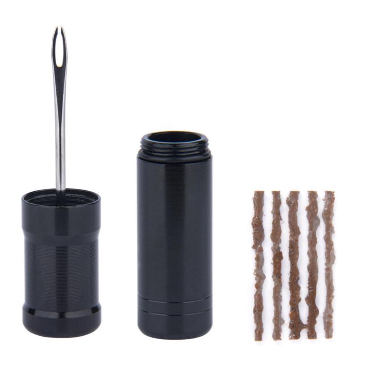 2pcs Emergency Tire Repair Rubber Strips Bicycle Repair Tool Fork - Black