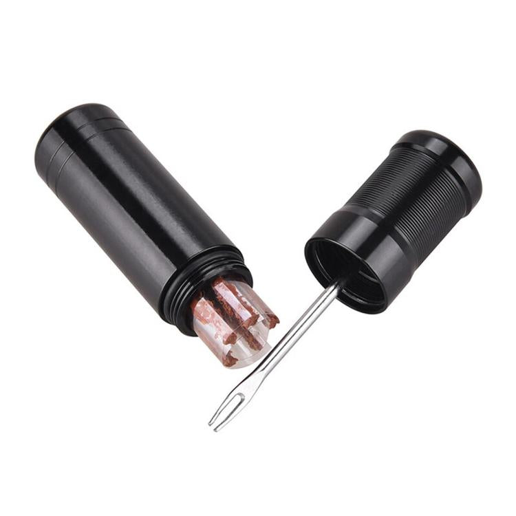 2pcs Emergency Tire Repair Rubber Strips Bicycle Repair Tool Fork - Black