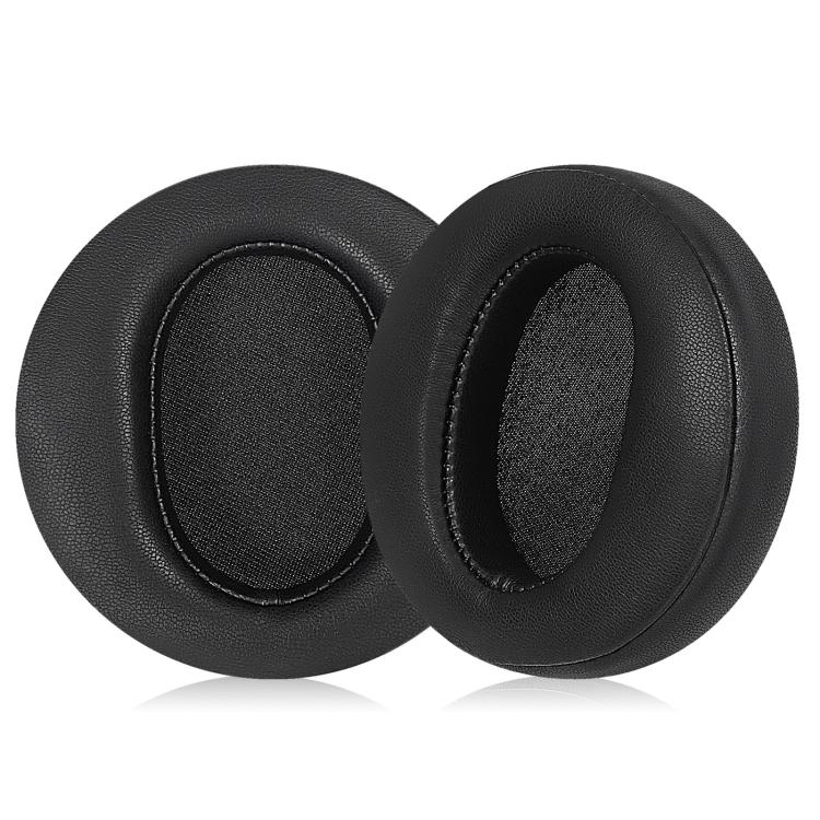 2pcs Ear Cushions for Edifier Fit900NB Headphones Soft Earpads Protein Leather Black