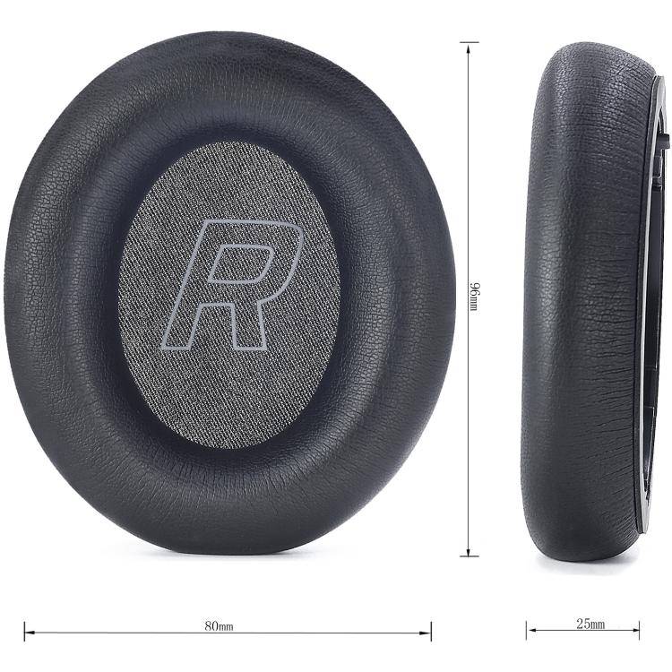 1pair Ear Cushions for HyperX Cloud Mix 2 Headphones Replacement Ear Pads - Black