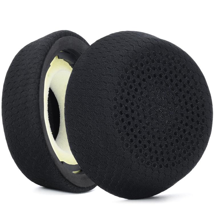 For Logitech Zone 750 Headset 2pcs Replacement Ear Pads Breathable Ear Cushions - Black