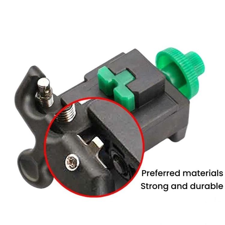 Watch Repair Tools Watch Case Opener Wristwatch Case Opening Tool - Black