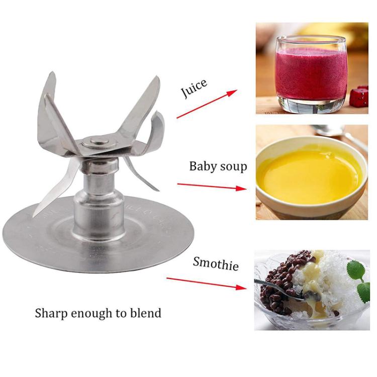 Blender Blade With Gasket For Oster Ice Juicer, Spec: 4-Blade