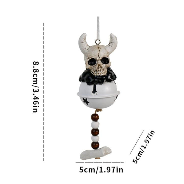 Bullhead Halloween Decorations Horror Devil Wind Chime Home Party Hanging Decoration