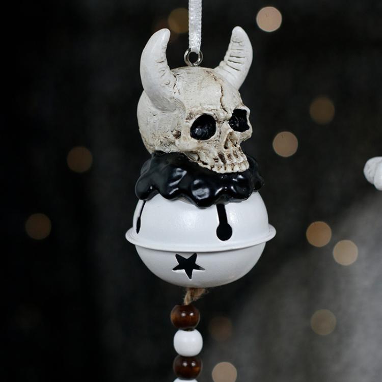 Bullhead Halloween Decorations Horror Devil Wind Chime Home Party Hanging Decoration