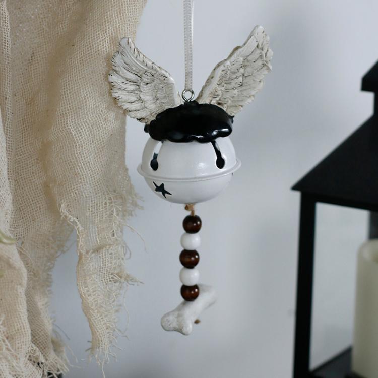 Wings Halloween Decorations Horror Devil Wind Chime Home Party Hanging Decoration