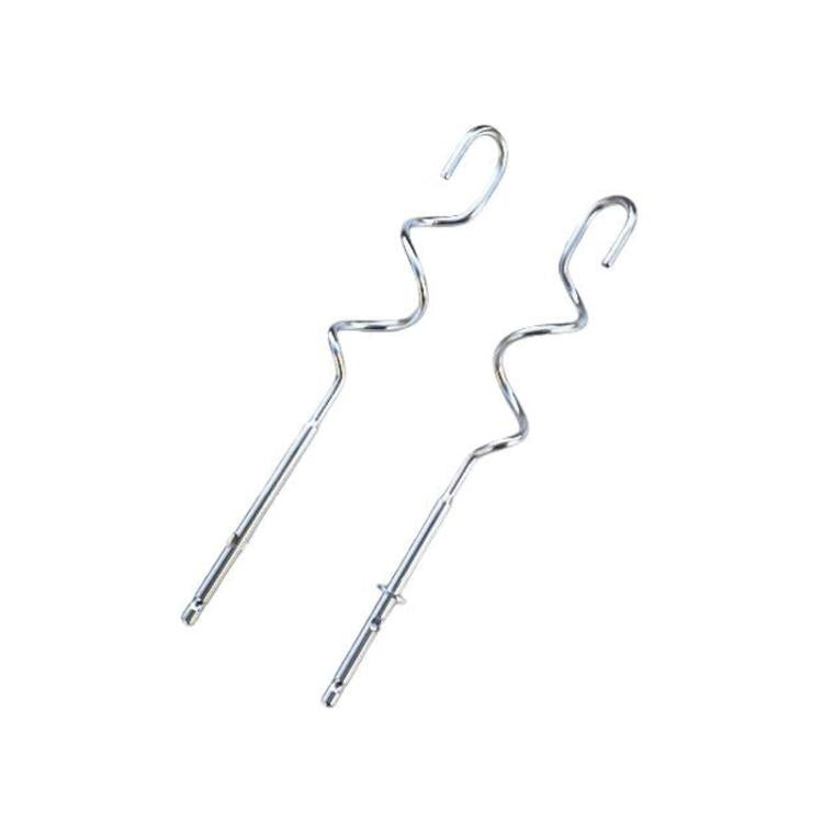 For Hamilton Beach Hand Mixers Stainless Steel Attachment 1pair  Dough Hook