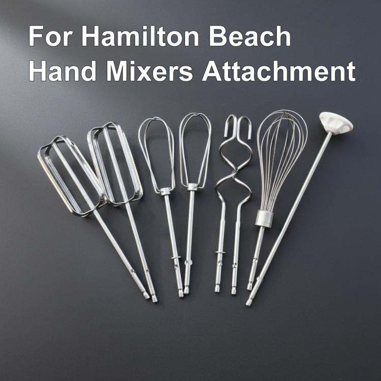 For Hamilton Beach Hand Mixers Stainless Steel Attachment 1pair 4-Blade Flat Beater