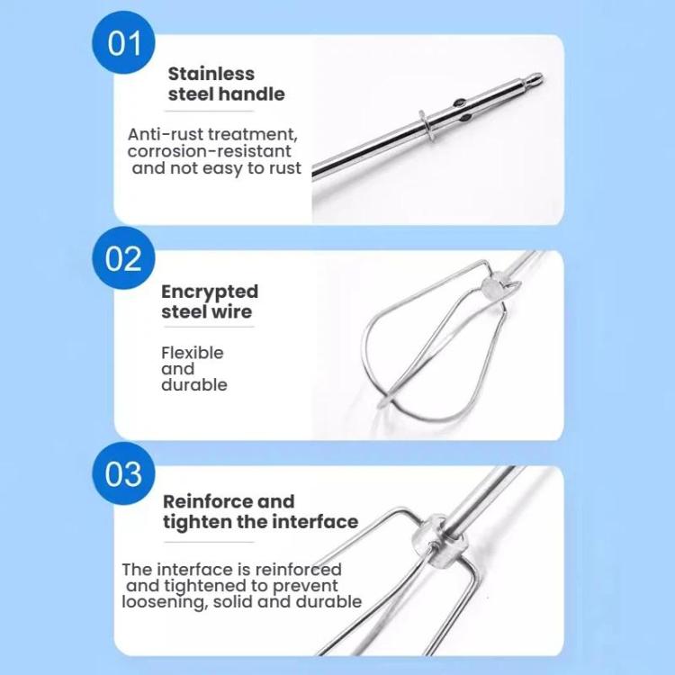 For Hamilton Beach Hand Mixers Stainless Steel Attachment 1pc Liquid Blending Rod