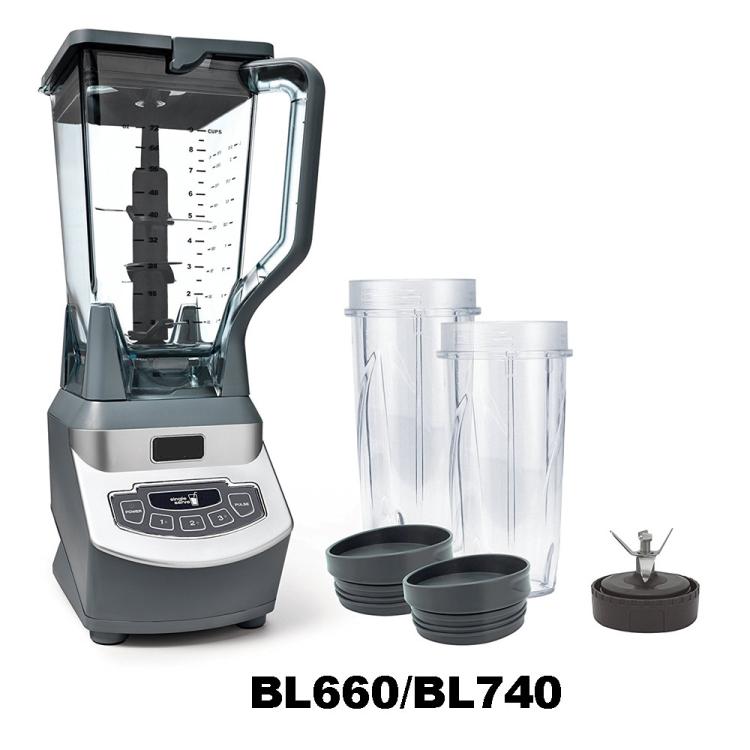 6-Fin Replacement Blade for Ninja BL660/BL740 Blenders & Juicers Single Serve 16 oz Cup