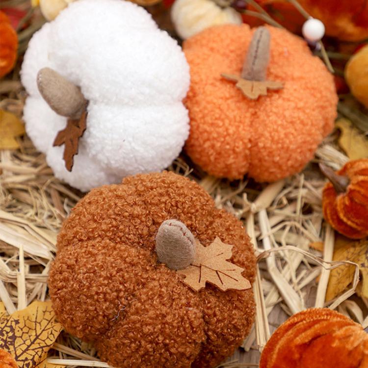 Halloween Decoration Simulation Pumpkin Ornament Doll Gift