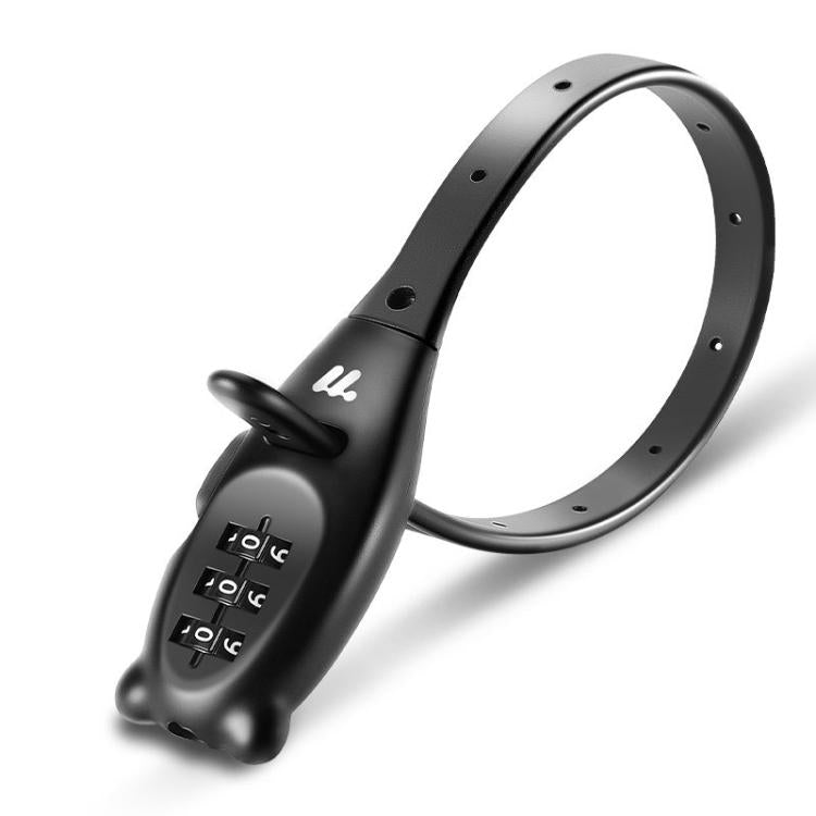WEST BIKING Bicycle/Motorcycle Helmet Anti-Theft Portable Combination Cable Tie Lock