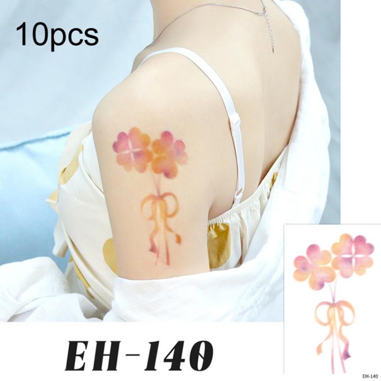 EH-140 10pcs Colorful Waterproof Scar Bruise Temporary Tattoo Stickers Halloween Temporary Tattoo Stickers