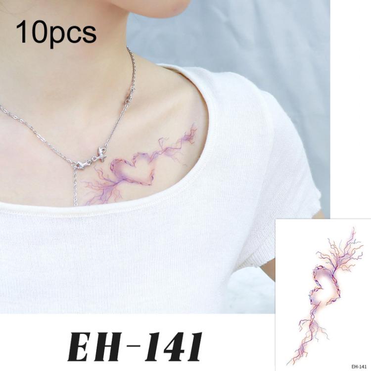 EH-141 10pcs Colorful Waterproof Scar Bruise Temporary Tattoo Stickers Halloween Temporary Tattoo Stickers