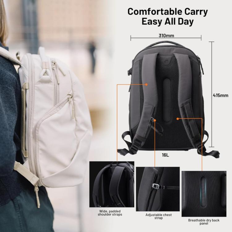 16L 14inch Camera Backpack For Laptop/DSLR/Mirrorless & Drones Creative Shooting & Daily Commute Bag