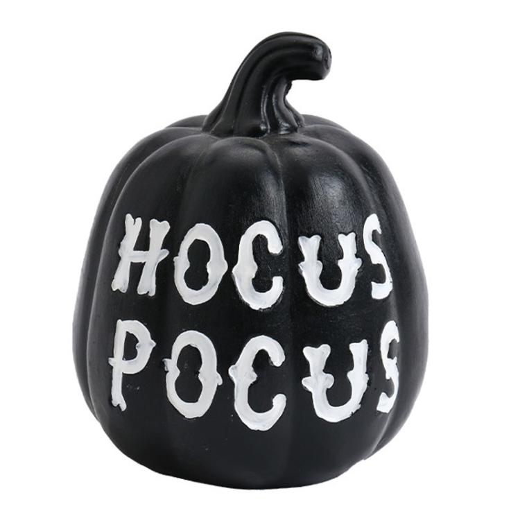 Halloween Resin Pumpkin Decorations Ghost Festival Party Desktop Ornament