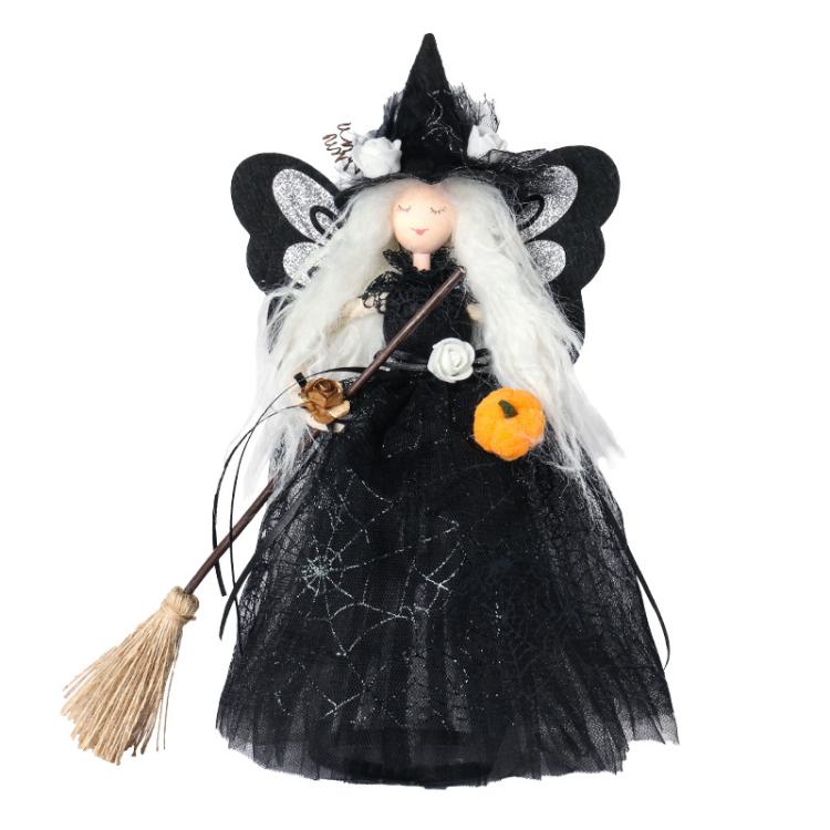 Halloween Decorations Ghost Festival Butterfly Witch Doll Home Party Decoration