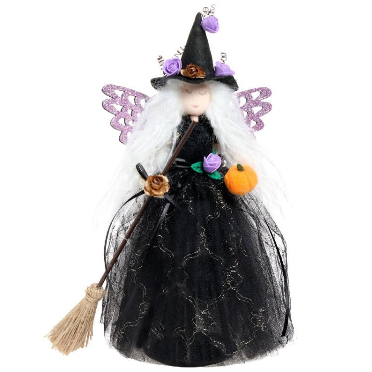 Halloween Decorations Ghost Festival Butterfly Witch Doll Home Party Decoration