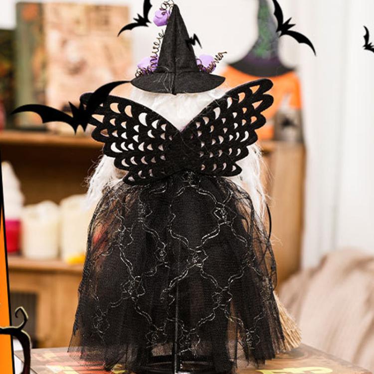 Halloween Decorations Ghost Festival Butterfly Witch Doll Home Party Decoration