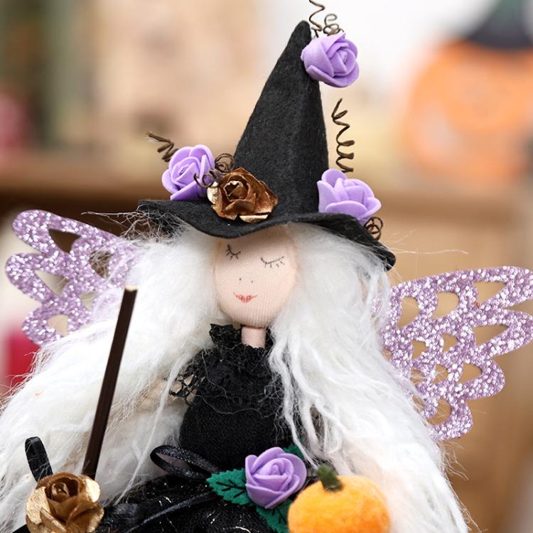 Halloween Decorations Ghost Festival Butterfly Witch Doll Home Party Decoration