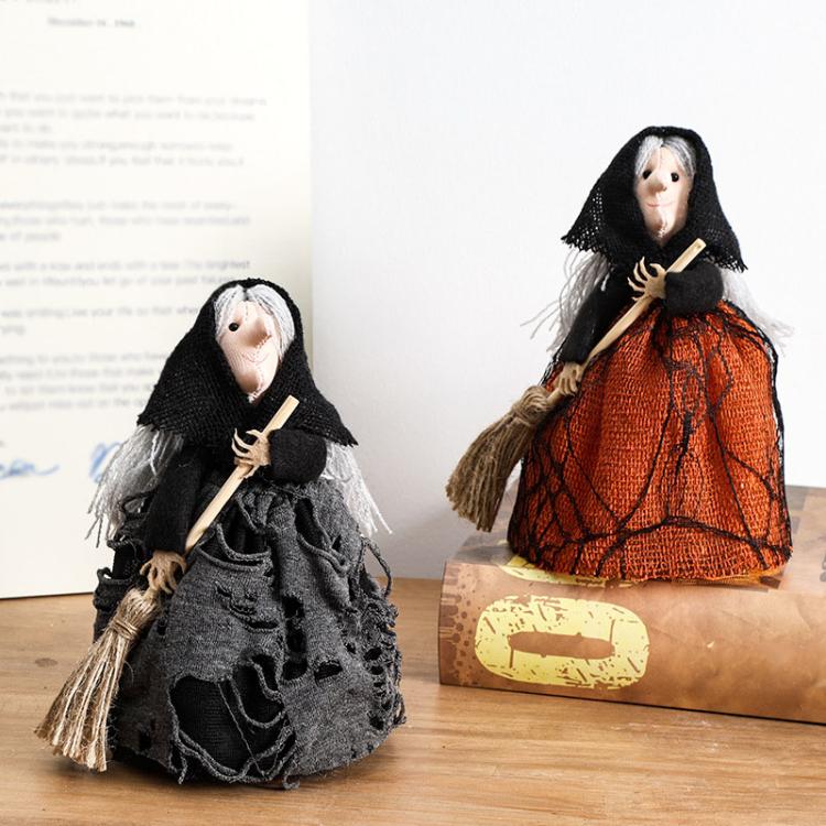 Halloween Decoration Broom Witch Party Home Decoration