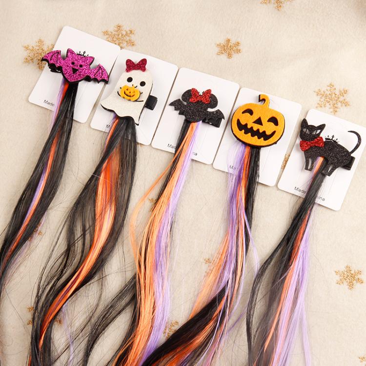 Halloween Floating-Hair Hair Clips Party Decoration Clips, Spec: Pumpkin