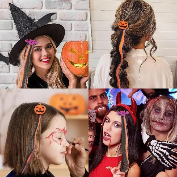Halloween Floating-Hair Hair Clips Party Decoration Clips, Spec: Pumpkin