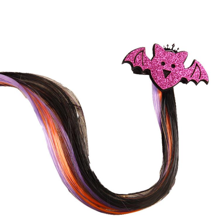 Halloween Floating-Hair Hair Clips Party Decoration Clips, Spec: Purple Bat