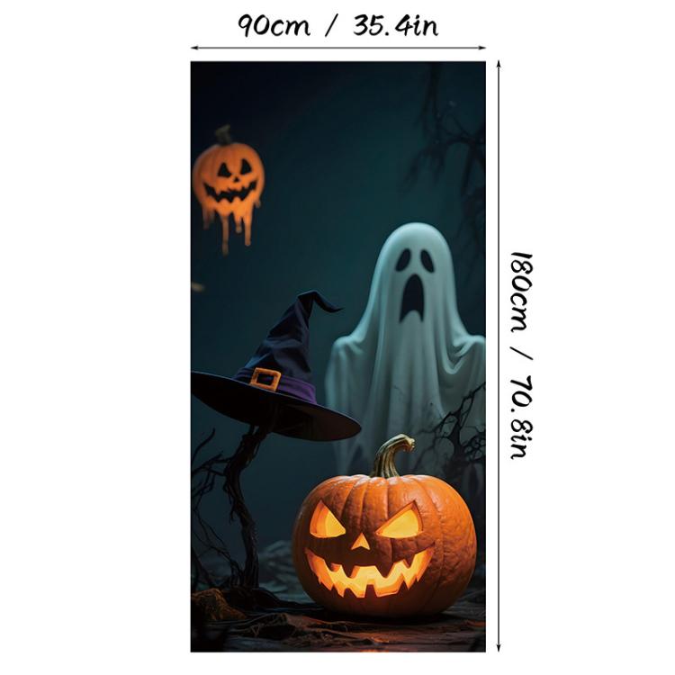 Halloween Door Hanger Curtain Party Holiday Scene Decoration Supplies, Style: 35