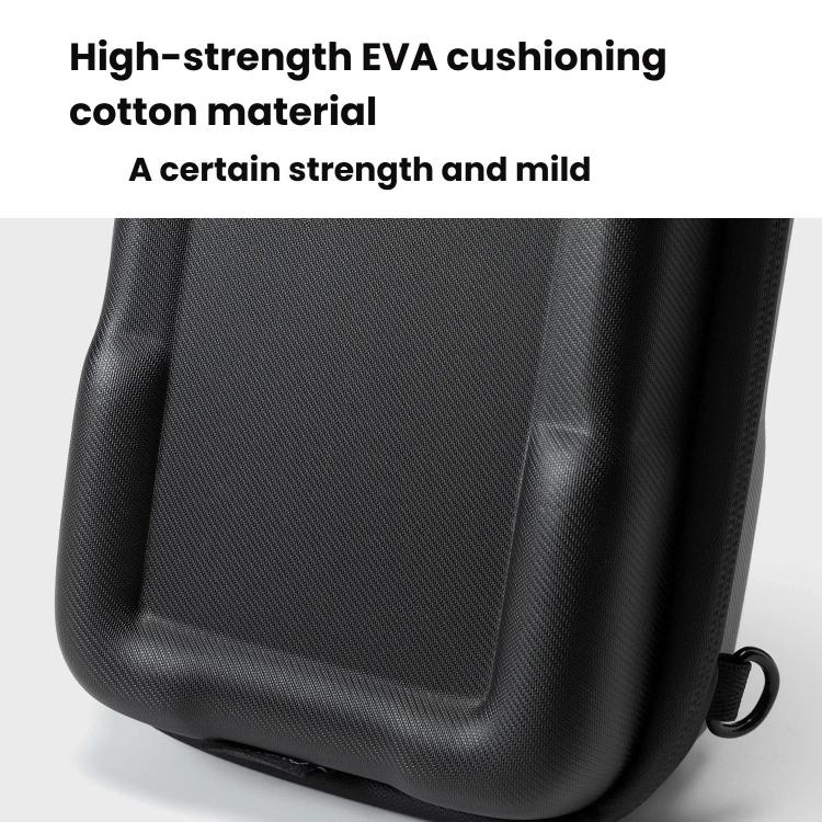 For DJI Osmo Pocket 3 Cwatcun D224 Medium EVA Hard Shell Bag Shockproof Pressure Resistant Storage Bag - Black