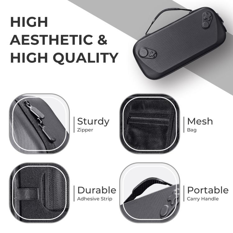 JYS Hard Carrying Case for ASUS ROG Xbox Ally/X Handheld Portable Travel Zipper Bag