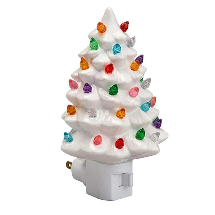 SY-001  Christmas Tree Socket Ornament Christmas Decorative Lights US Plug