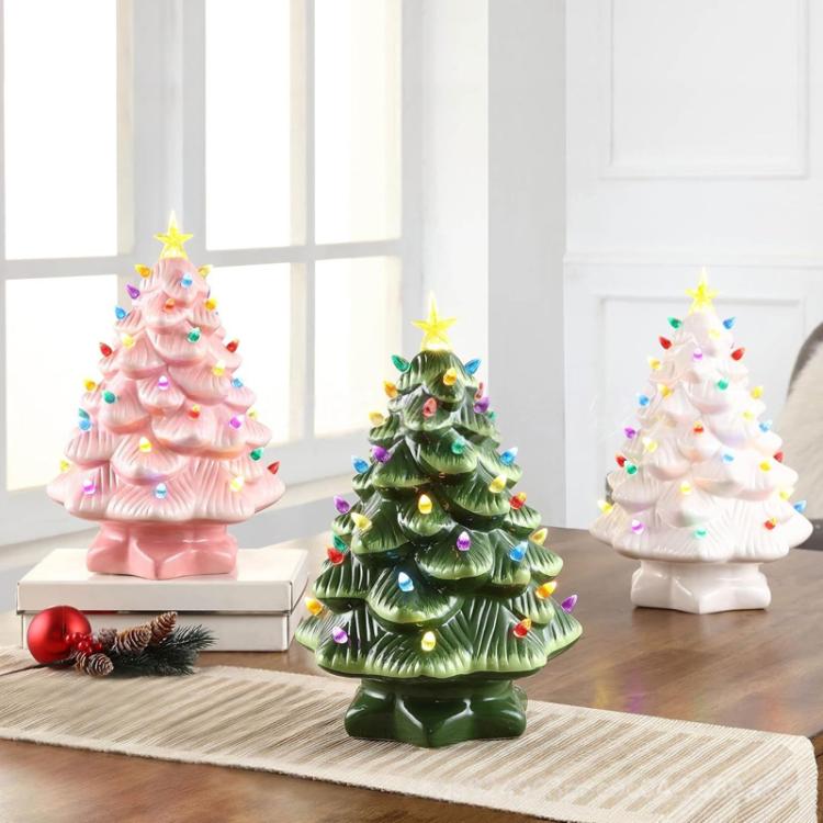 SY-001  Christmas Tree Socket Ornament Christmas Decorative Lights US Plug