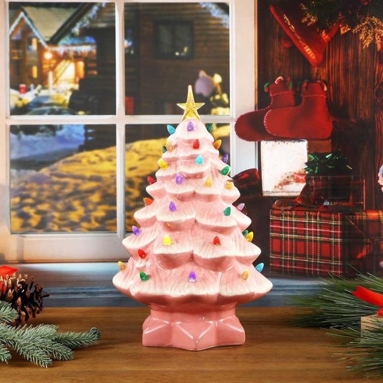 SY-001  Christmas Tree Socket Ornament Christmas Decorative Lights US Plug