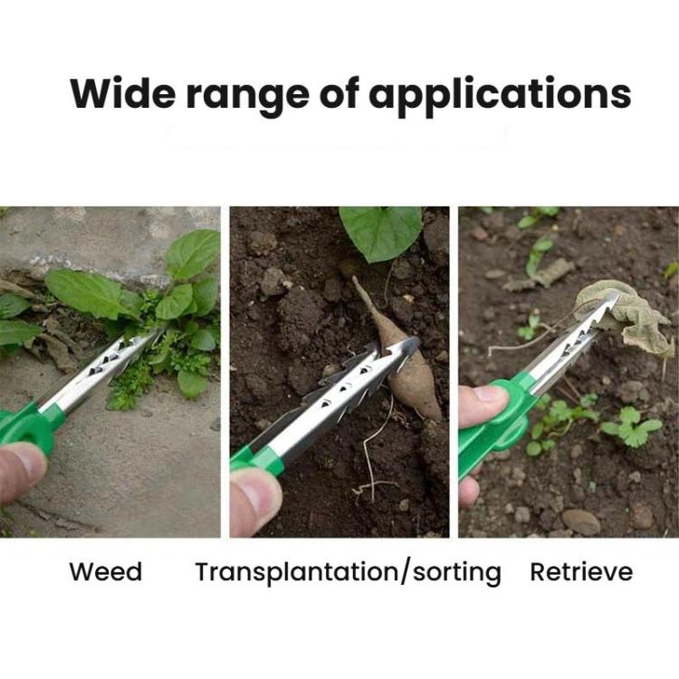 Gardening Succulent Tending Building Tools Tweezers Home Vegetable Garden Weeding Fetching Clip - Color Random Delivery