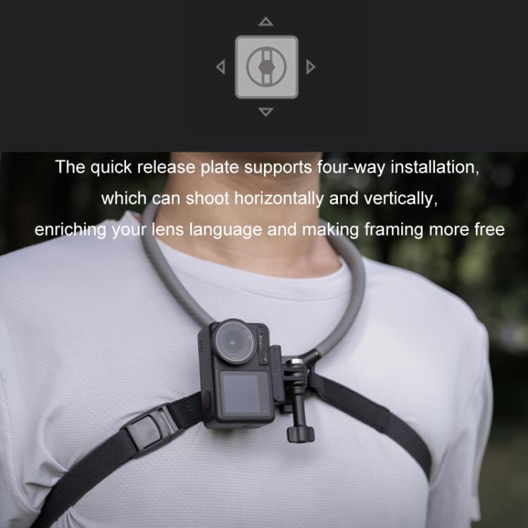 PGYTECH Sports Camera Neck Mount For Angled Shooting - P-GM-389