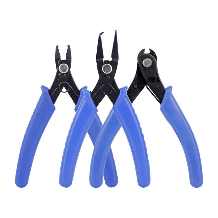 Hook Pliers DIY Jewelry Making Tools High Carbon Steel Head & Anti-Slip PVC Handle