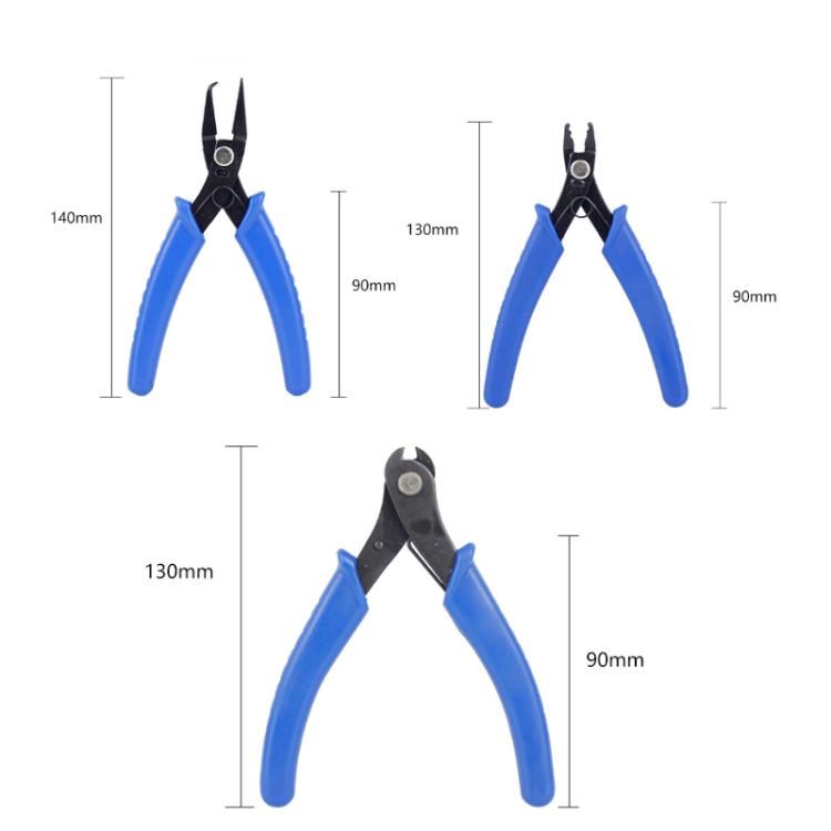 Positioning Pliers DIY Jewelry Making Tools High Carbon Steel Head & Anti-Slip PVC Handle