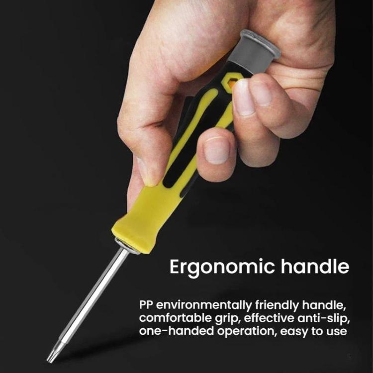 10pcs Household Special-shaped Multi-function Disassembly Repair Screwdriver - 6 in 1 Bagged