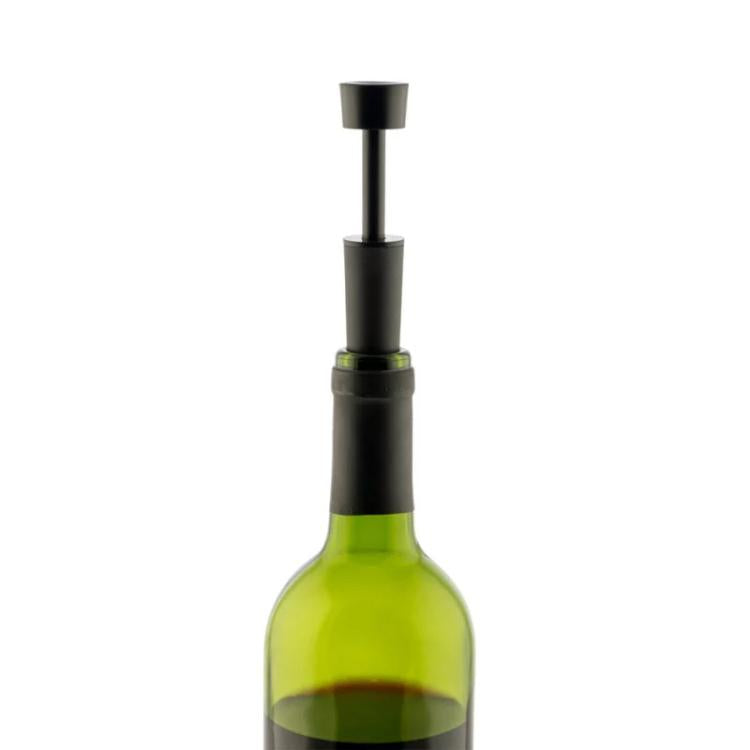 5pcs Red Wine Vacuum Stopper Wine Preservation Stopper - Black