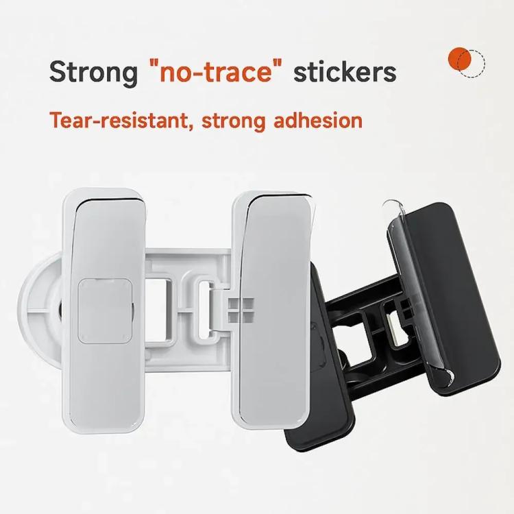 2pcs Child Proof Refrigerator Lock No-Drill Anti-Pinch Baby Safety Lock