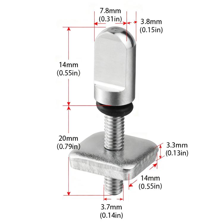 5pcs Surfboard Rudder Thumb Screw Paddle Board Tool Accessories, Specification: Regular