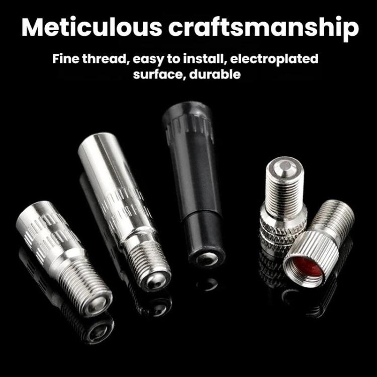 10pcs Automobile America Valve Core Inflation Extension Cap, Length: 19mm