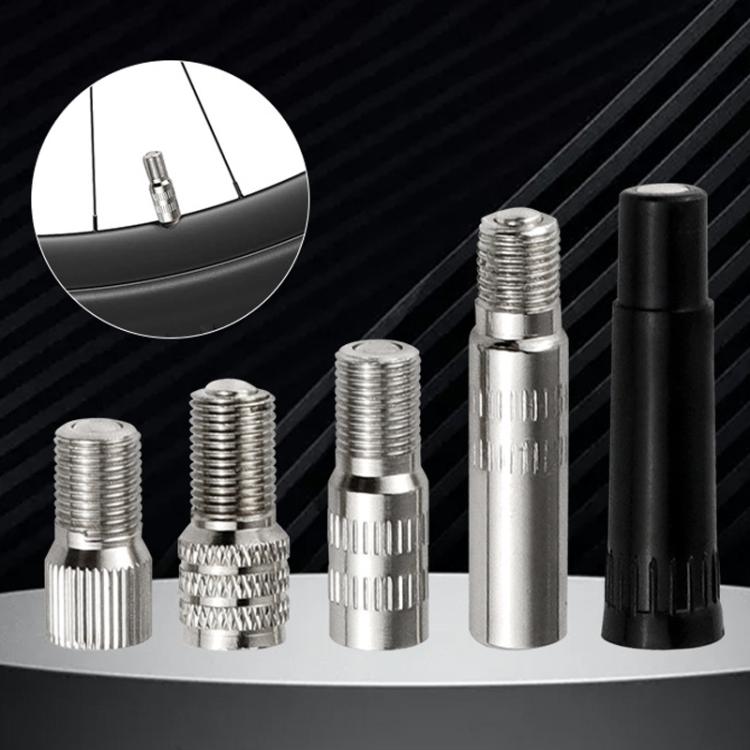 10pcs Automobile America Valve Core Inflation Extension Cap, Length: 19mm