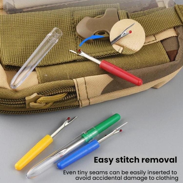 10pcs Cross-stitch Clothing Quick Seam Ripper Sewing Accessories - Random Color Delivery