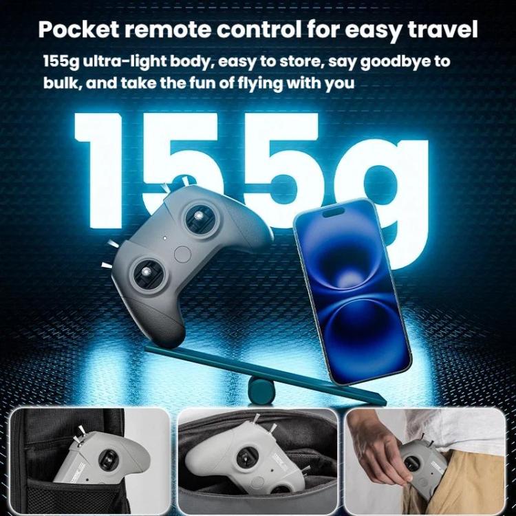 STARTRC C8 ELRS Remote Control Drone Training Aeromodelling Remote Control Traversing Aircraft Simulator Handle, Spec: With CR8 Receiver